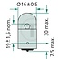 Philips Kugellampe R10W Standard 12 V, 10 W, BA15s, ECE - 10 Stück | 07067683, 07-067683, 14149590, 3051192R1, 3102534R1, 8420/03009, 86616249, 87775636, 9019973155, 920002288, E43518, H40556, ORKB14926, P40556, 12814CP