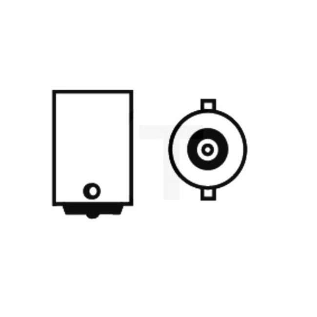 Philips Ball lamp T4W, 10 pcs - 44712929CP, X825283253000, 12929CP, 0050186, 7919500953, 040906 | Voltage: 12 V | Power: 4 watts | Socket: BA9s | Bulb: Spherical bulb | To fit: Rear light, reading light, glove compartment light, boot light, side indicator, rear/p