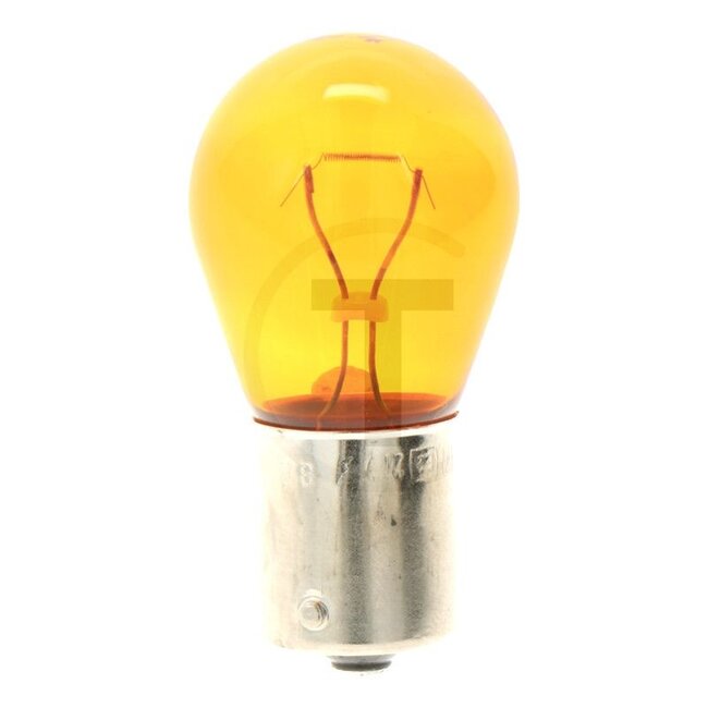 GRANIT Kugellampe PY21W 12V / 21W, 10 Stück - 47712V21WKG12496HTGRNCP | Spannung: 12 V | Leistung: 21 Watt | Sockel: BAU15s | Farbe: gelb | passend für: Blinkleuchten