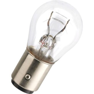 Philips Ball lamp P21/5W - 2 pcs - Voltage: 12 V, Power: 21 / 5 watts, Socket: BAY15d