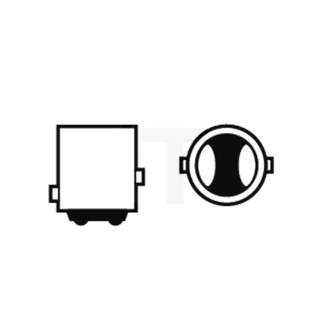 Philips Kogellamp P21/5W standaard 12 V, 21/5 W, BAY15d, ECE - 2 stuks | 190003452246, 2928304, 83985986, 9965147, 12499LLECOB2