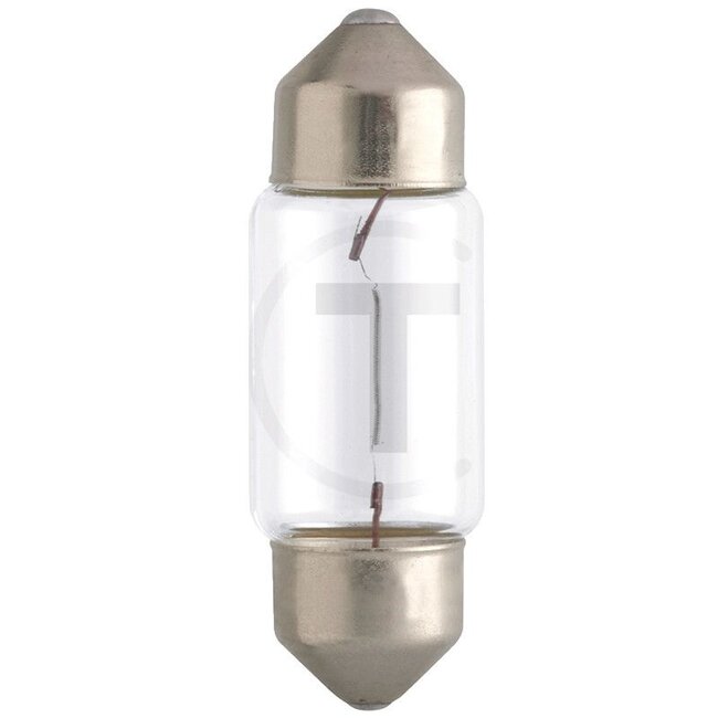 Philips Sofitte C5W 12 volt / 5W, 2 stuks - 44712844B212844B2 | Spanning: 12 V | Vermogen: 5 Watt | Sokkel: SV8,5 | Lamp: Soffittenlampe | Passend voor: Kentekenplaatverlichting, achterlichten, dashboardkastlampje, veiligheidslampje op de deur, portierverlichting