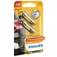 Philips Festoon bulb C5W 12 V, 5 W, base SV 8,5 - 2 pieces | 12844B2