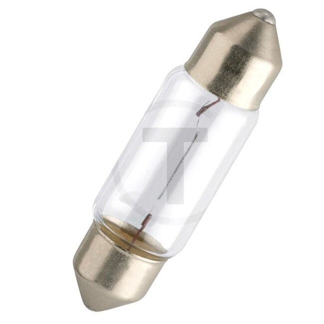 Philips Festoon bulb C5W 12 V, 5 W, base SV 8,5 - 2 pieces | 12844B2