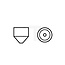 Philips Festoon bulb Festoon T10,5x43 12 V, 10 W, base SV 8,5 - 10 pieces | 12866CP