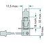 Philips Halogeenlamp H3 mist- en werklampen 24 V, 70 W, sokkel PK22s | 52038819, 50206042, 28304910, 50154338, 50142558, 16023410, 13336MDB1