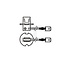 Philips Halogenlampe H3 - 2 Stück - Spannung: 24 V, Leistung: 70 Watt, Sockel: PK22s - 13336MDBVS2