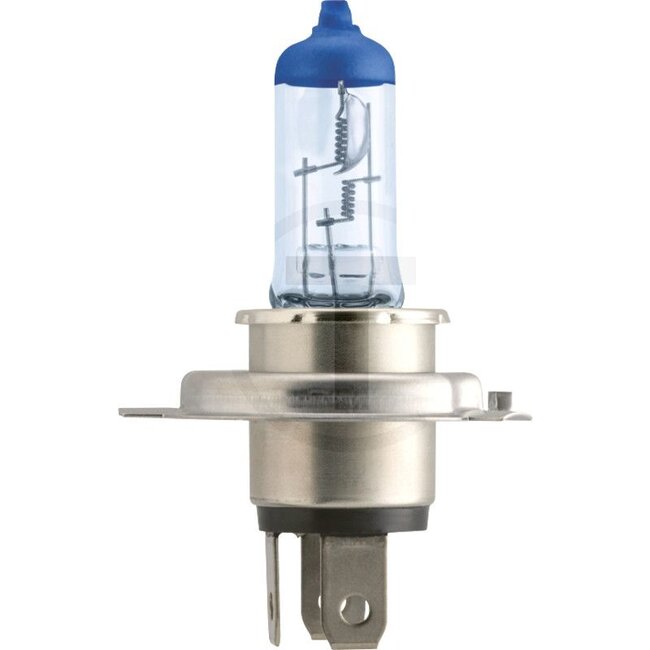 Philips Halogeenlamp H4, 2 stuks - 44713342MDBVS213342MDBVS2 | Spanning: 24 V | Vermogen: 75 / 70 Watt | Sokkel: P43t | Extra informatie: • Ultieme stijl en prestaties |  • Blauw xenon-effect |  • Duurzaam |  • Trillingsbestendig |  • Ziet er elegant uit | Lamp: