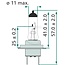 Philips Halogenleuchtmittel H7 MasterDuty Abblendlicht 24 V, 70 W, Sockel PX26d | 13972MDC1