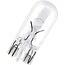 Philips Glass base lamp W3W - 10 pcs - Voltage: 24 V, Power: 3 watts, Socket: W2,1x9,5d - 13256CP