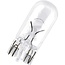 Philips Glassockellampe W3W - 10 Stück - Spannung: 24 V, Leistung: 3 Watt, Sockel: W2,1x9,5d - 13256CP