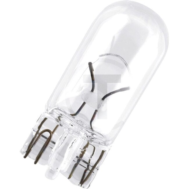 Philips Glass socket bulbs W5W 24 V, 5 W, base W2,1x9,5d - 10 pieces | 13961CP