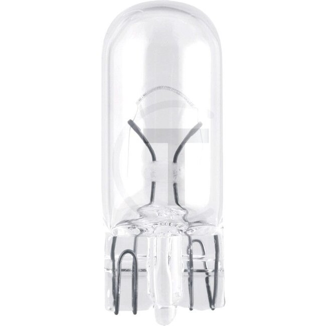 Philips Glassockellampe W5W - 10 Stück - Spannung: 24 V, Leistung: 5 Watt, Sockel: W2,1x9,5d - 13961CP