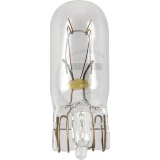 GRANIT Glass base lamp W5W 24V / 5W - 10 pcs - Voltage: 24 V, Power: 5 watts, Socket: W2,1x9,5d