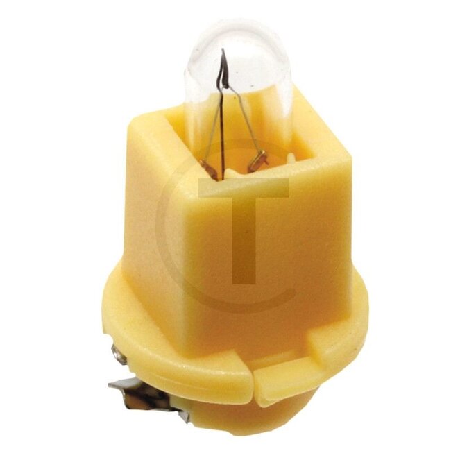 GRANIT Plastic socket bulbs EBSR4 24 V, 1,2 W, orange - 10 pieces