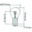 Philips Spherical bulb PY21W MasterLife 24 V, 21 W, BAU15s - 10 pieces | 13496MLCP