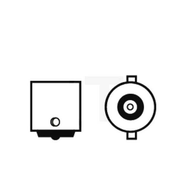 Philips Kogellamp R10W standaard 24 V, 10 W, BA15s - 10 stuks | 13814CP