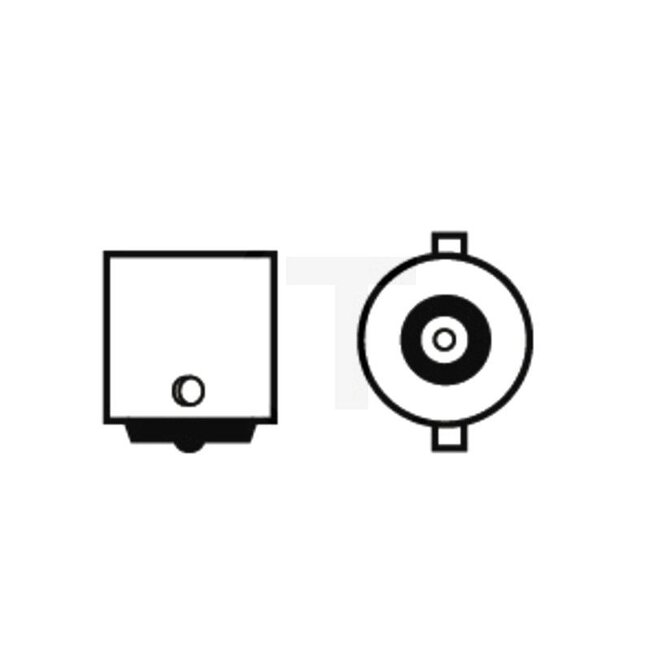 Philips Spherical bulb R5W standard 24 V, 5 W, BA15s - 2 pieces | 13821B2