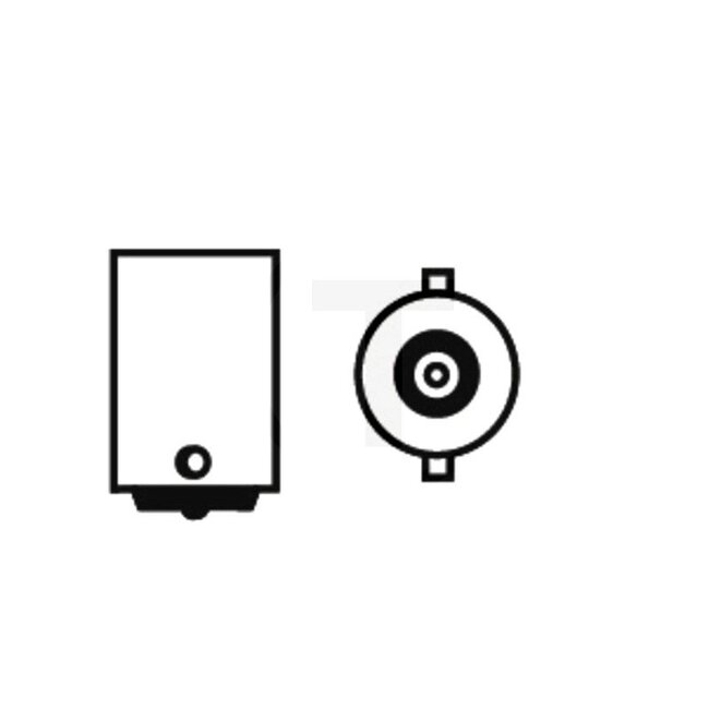 Philips Kugellampe T2W Standard 24 V, 2 W, BA9s - 10 Stück | 13913CP