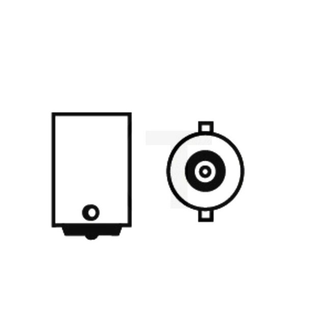 Philips Kogellamp T4W standaard 24 V, 4 W, BA9s, ECE - 10 stuks | 13929CP