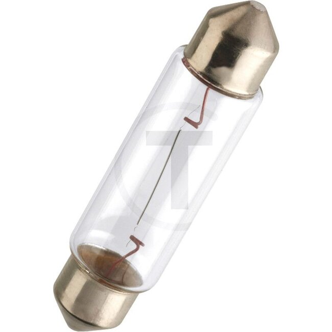 Philips Sofitte Festoon T10,5x43 5 W, 24 V, Sockel SV8,5 - 10 Stück - 13864CP