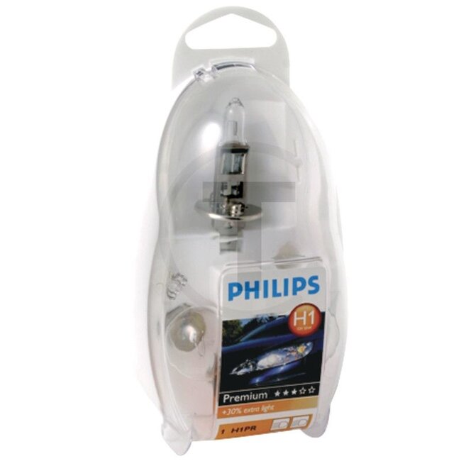 Philips Halogenlampe H1 12V - Leuchtmittel: Lampenkasten - 55472EKKM