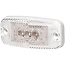 HELLA LED position light-reflector white, rectangular, 500 mm cable | VF2PG357008031