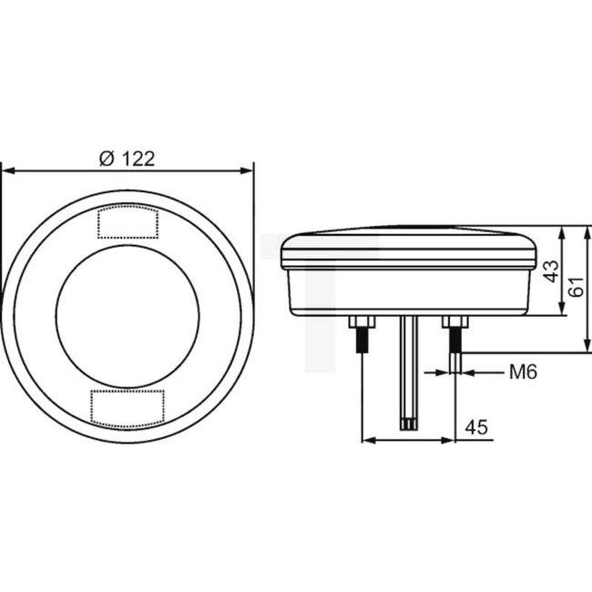 HELLA LED-Beleuchtung Blinklicht, Rücklicht, Bremslicht, offene Kabelenden | VF2SD357027001