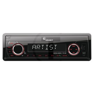 GRANIT Radio Heeslingen 170 BT, verminderde inbouwdiepte