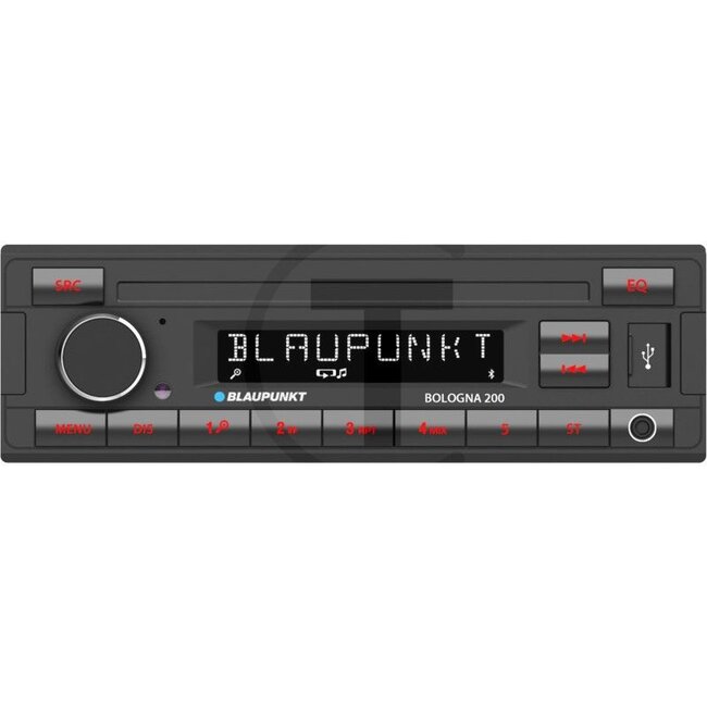 Blaupunkt Bologna 200 radio USB, aux-in, for short installation slots