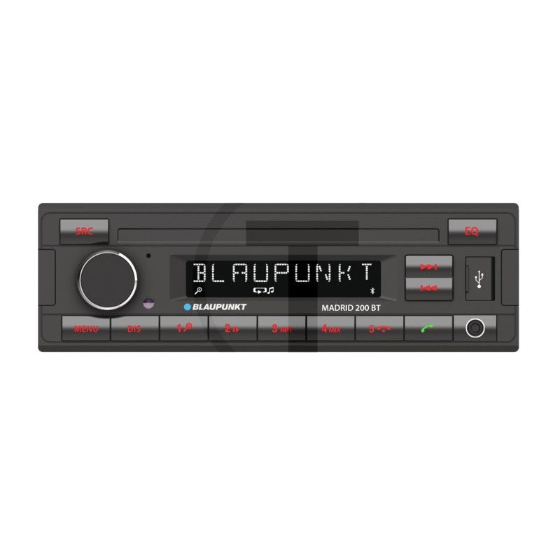 Blaupunkt Radio Madrid 200 BT, bluetooth, USB, AUX-IN