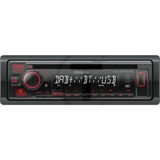 KENWOOD Radio KDC-BT450DAB BT CD / USB-receiver met Bluetooth & DAB+ digitale radio