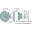 KENWOOD 2-Wege Lautsprecherset 10 cm, 220 W, 4 Ω, Stage Sound Series - 2 Stück - KFC-S1066