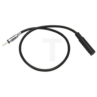 GRANIT Antenneverlenging 500 mm, DIN 150 ohm stekker naar bus