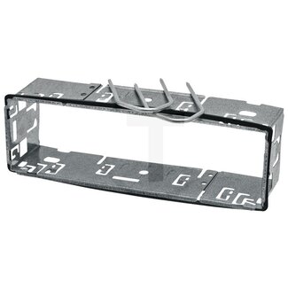 GRANIT Einbauschacht ISO-Geräte 182 x 53 mm incl. 2 Entriegelungsbügel