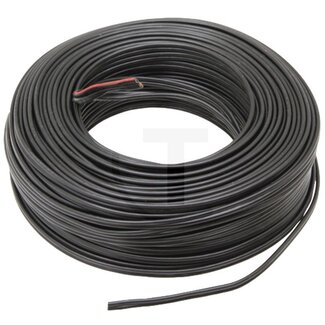 GRANIT Loudspeaker cable 2 x 0,75 mm², black / red - 50 metre