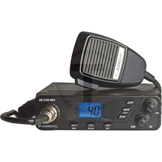 Albrecht CB-radio AE 6199 NRC VOX, 12 / 24 volt - Bestaat uit: CB-radio • Microfoon • Handleiding