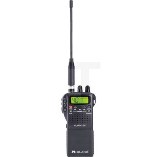 Midland CB portofoon 42 DS 26,565 - 27,99125 MHz, 30 x 70 x 140 mm