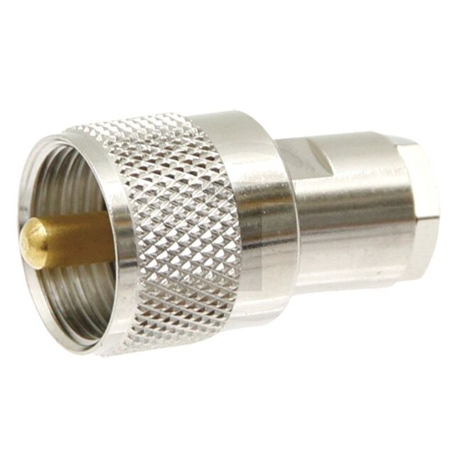 STABO PL SAP/FME-stekker - 250ST00512 | Uitvoering: in UHF-norm | een aansluiting UHF-stekker, de andere SAP / FME-bus | In aanmerking komend: De-minimis