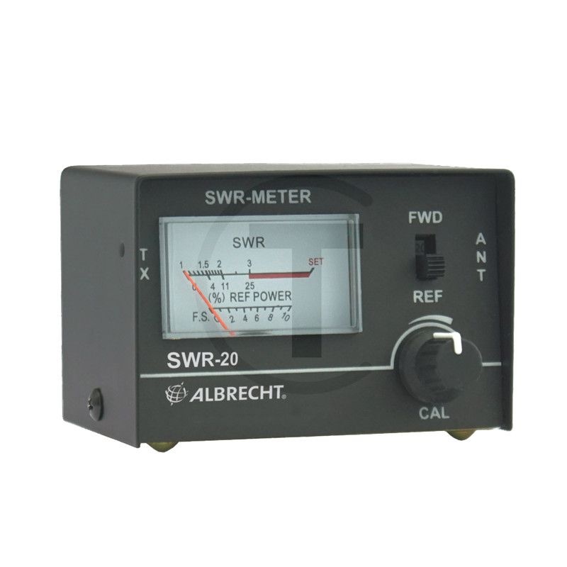 Albrecht Staande golfmeter SWR-20 3,5 - 50 MHz, 50 Ohm