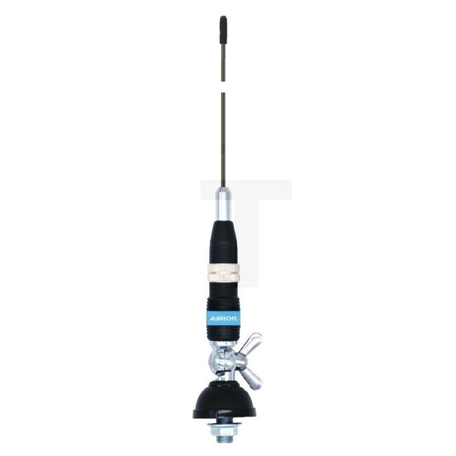 Albrecht Antenne Racer 60 1/4 Lambda; Länge 68cm;  4m Kabel - 5060010783 | Ausführung: • Frequenz: 27 MHz <br>• Typ: 1/4 Lamda <br>• Kanäle: 150 <br>• Belastbarkeit: 40 Watt <br>• Strahlermaterial: Edelstahl <br>• SWR einstellbar <br>• Besonderheiten: SWR Feinabst