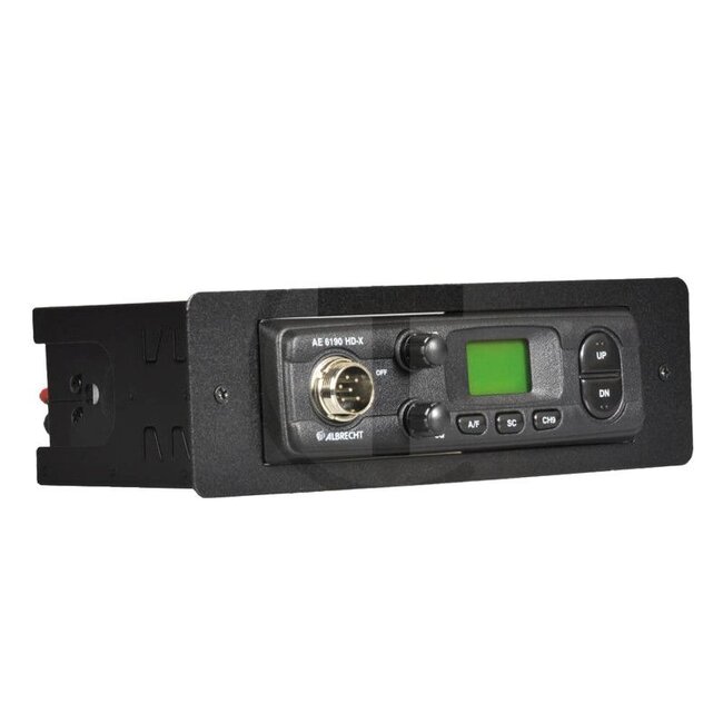 Albrecht DIN slide-in holder - 5060010795 | Version: • suitable for car radio installation slots (without device) | To fit: Car radio installation slots (without device) | Eligible: De minimis