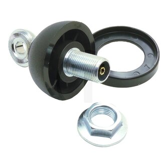 Albrecht AE DV-Fuß Chrome Ø 41 mm, Montageloch 12,5 mm