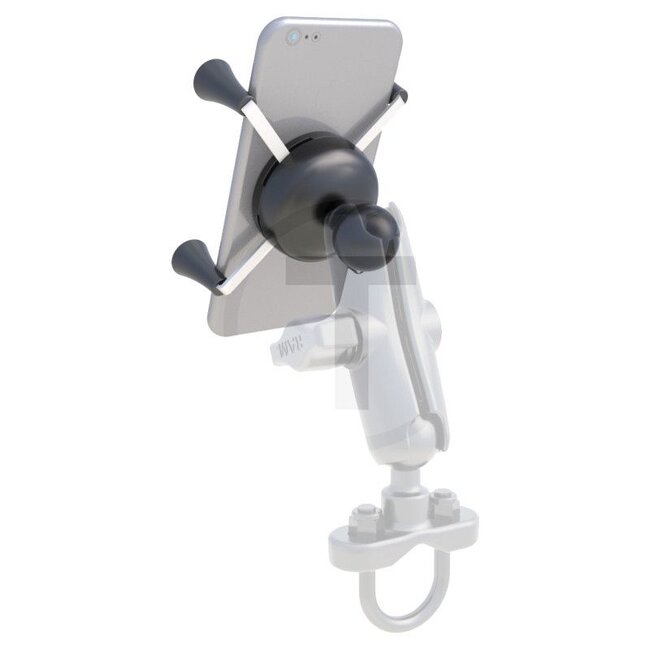 RAM MOUNTS X-Grip mount - 5070010048 | Material: High-strength composite | Contents: X-Grip mount | Description: • Stable and secure grip on all smooth surfaces, both horizontal and vertical | • The lateral, spring-mounted rubber fingers mean that the display will n