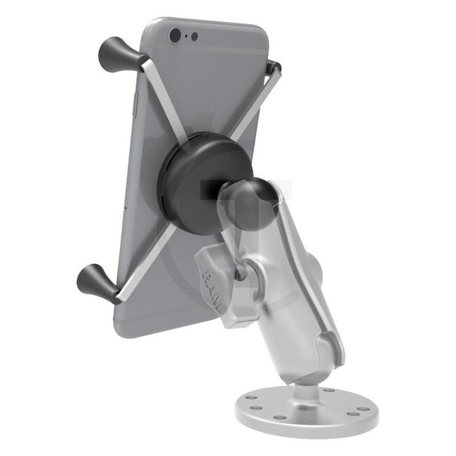 RAM MOUNTS X-Grip houder - 5070010049, RAM-HOL-UN10BU | Materiaal: Hoge sterkte composiet met rubberen vingers | Bestaat uit: X-Grip houder | Omschrijving: • Voor grote smartphones en apparaten  | • Stabiele en veilige grip op alle gladde oppervlakken, horizontaal e