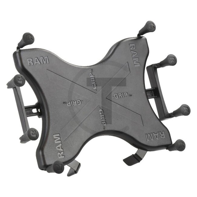 RAM MOUNTS X-Grip III Universal - 5070010058, RAM-HOL-UN9U | Abmessung: Minimum-Breite: 15,88 cm (6,25 Zoll), Maximum-Breite: 20,57 cm (8,1 Zoll), Länge von 21,0 bis 26,0 cm (8,27-10,25 Zoll), Maximum-Tiefe: 2,22 cm (0,875 Zoll) | Material: Gummi, hochfestes Verbund