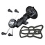 RAM MOUNTS X-GRIP with suction base - 5070010109 | Material: Stainless steel components and high-strength composite, rubber fingers | Contents: 1x suction cup base with twist lock, high-strength composite, diameter: 82.6 mm, 1x Diamond base plate (trapezoidal, B-bal