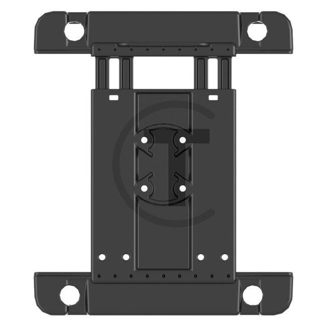 RAM MOUNTS Tab-Tite Halteschale - 5070010061 | Material: Hochfestigkeits-Verbundstoff | Farbe: schwarz | Beschreibung: • zur Größepassung müssen Sie den Tab-Tite Halter auseider ziehen, das iPad oder HP TouchPad einlegen und anschließend den Halter wieder zusammen s
