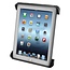RAM MOUNTS Tab-Tite houder - 5070010061 | Materiaal: High Strength Composiet | Kleur: zwart | Omschrijving: • Om het formaat aan te passen, moet u de Tab-Tite houder uit elkaar trekken, de iPad of HP TouchPad plaatsen en vervolgens de houder weer in elkaar schuiven