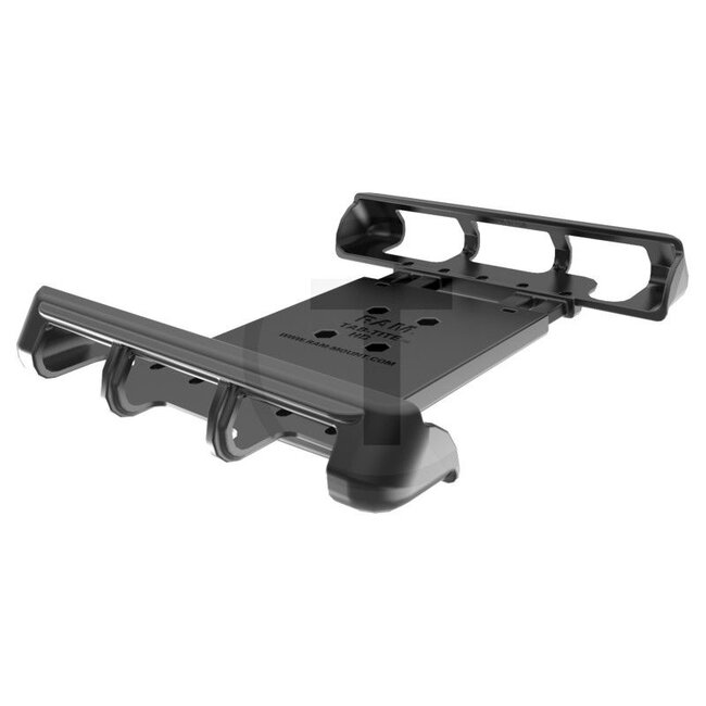 RAM MOUNTS Tab-Tite houder - 5070010069 | Materiaal: High Strength Composiet | Kleur: zwart | Omschrijving: • Om het formaat aan te passen, trekt u de Tab-Tite houder uit elkaar, plaatst u de tablet en schuift u de houder weer in elkaar  | • De achterkant van de hou
